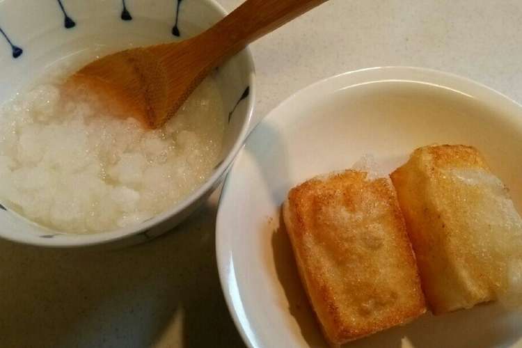 食べすぎ注意 大根おろしで揚げもち レシピ 作り方 By よーこりんだ クックパッド 簡単おいしいみんなのレシピが355万品