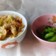 20分で！鶏ささみ丼と小松菜のナムル