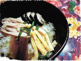 秋山さん家の鶏飯(けいはん)
