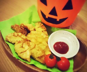 ハロウィンに☆かぼちゃサモサ