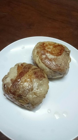 簡単!糖質オフ!肉巻きチーズinがんも