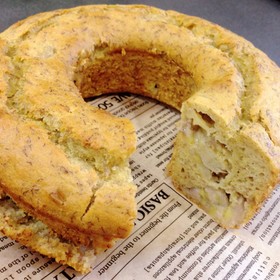 大成功!しっとりバナナケーキ