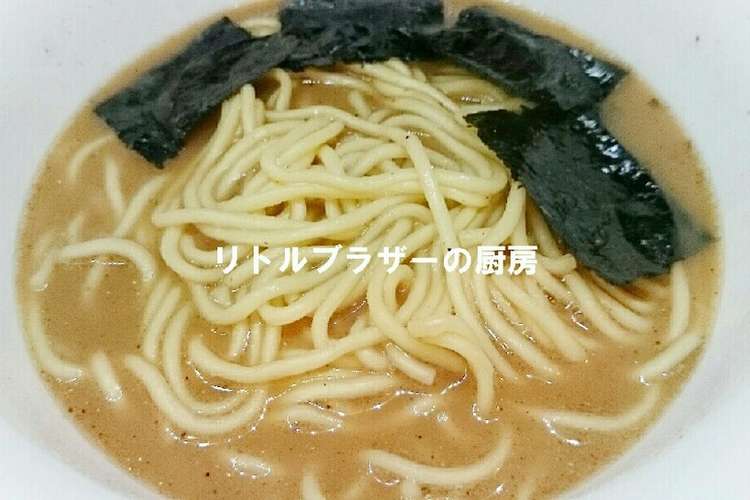 袋麺ラ王で濃厚魚介豚骨醤油ラーメン レシピ 作り方 By オトオト クックパッド 簡単おいしいみんなのレシピが361万品