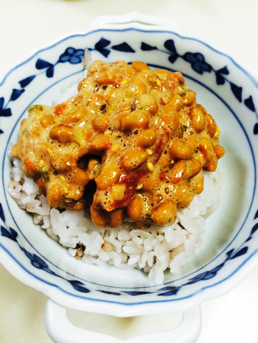 私の大好きな納豆の食べ方♡の画像