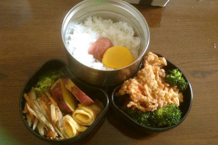 エリンギとえのき茸の天ぷら弁当 レシピ 作り方 By ひふみちんクッキング クックパッド 簡単おいしいみんなのレシピが360万品