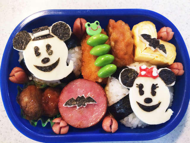 キャラ弁 ハロウィン ミッキー レシピ 作り方 By Mon クックパッド