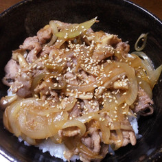 豚コマで♪美味しい！簡単！スタミナ丼