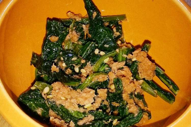 大根の間引き菜で 簡単１品フレークあえ レシピ 作り方 By らいじまん クックパッド 簡単おいしいみんなのレシピが360万品
