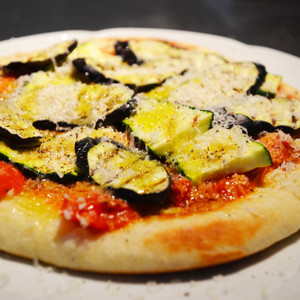 焼き野菜のフライパン ピザ
