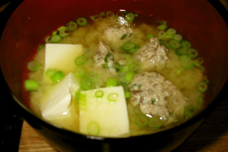 これぞ日本の味 私流イワシのつみれ味噌汁 レシピ 作り方 By 食の王様 クックパッド 簡単おいしいみんなのレシピが360万品