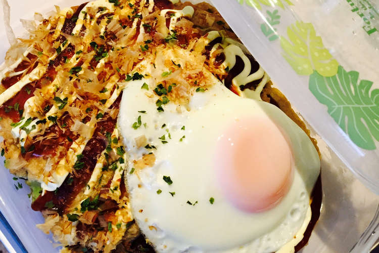 オートミールdeお好み焼き 小麦粉無し レシピ 作り方 By おちゃるmt クックパッド