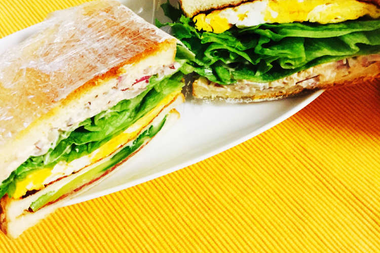 深酒朝食 沼さん風レタスサンドウイッチ レシピ 作り方 By 角田食堂 クックパッド 簡単おいしいみんなのレシピが354万品