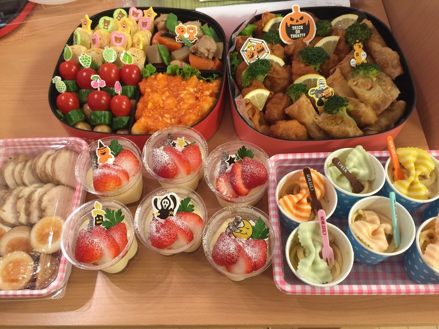 2015年、幼稚園運動会のお弁当♡の画像