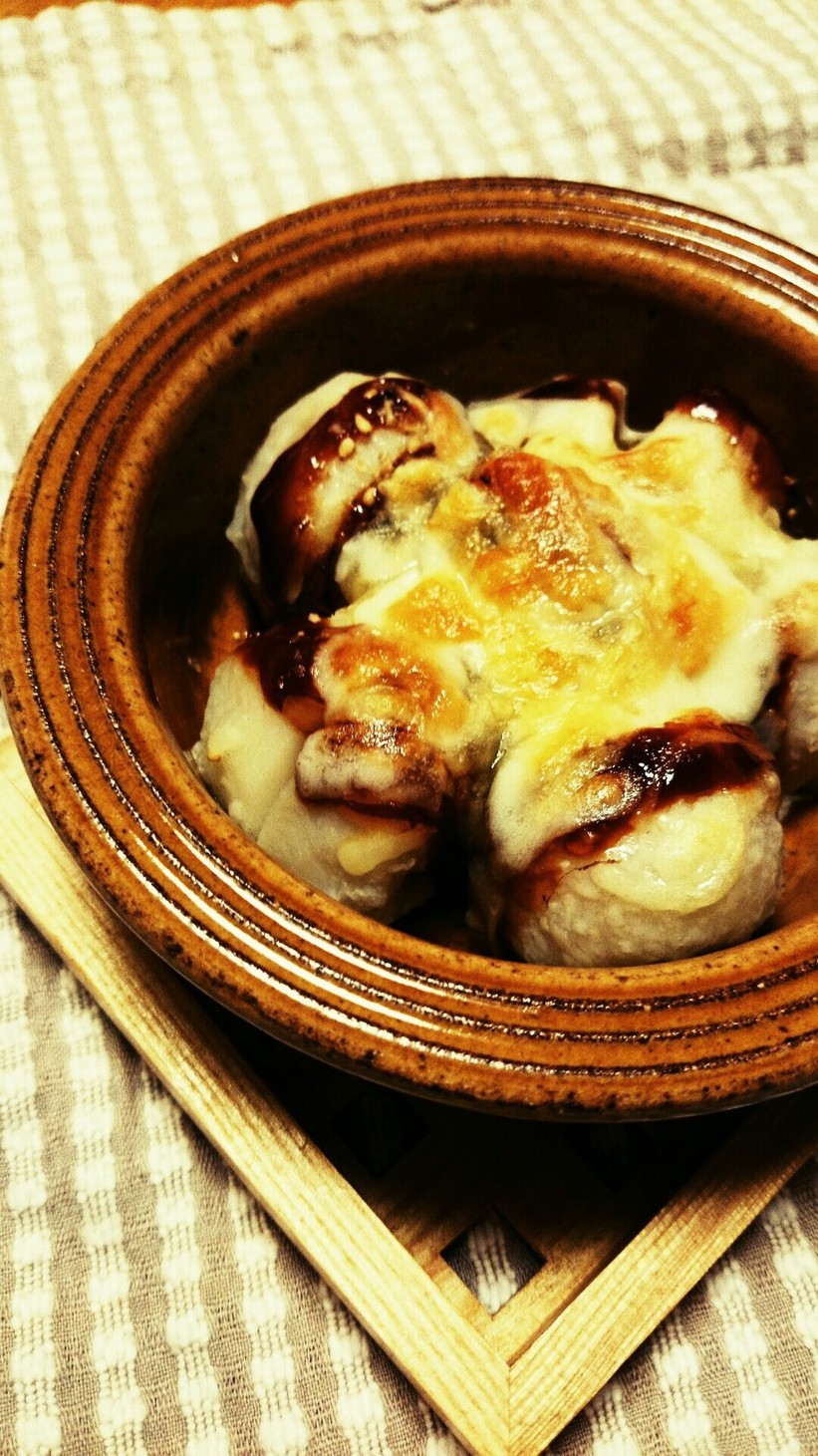 サトイモの味噌チーズ焼きの画像