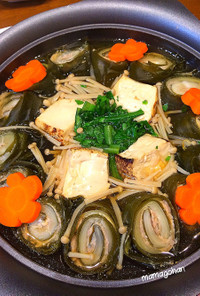 昆布の豚肉白菜ロール鍋