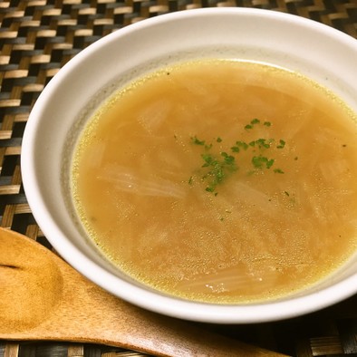 【簡単】圧力鍋でオニオンスープの写真