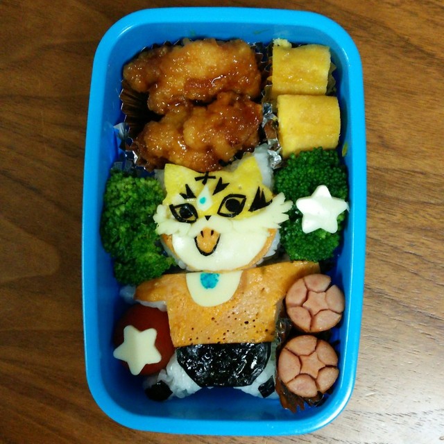 妖怪ウォッチ マスクドニャーンキャラ弁 レシピ 作り方 By ゆこmama クックパッド 簡単おいしいみんなのレシピが354万品