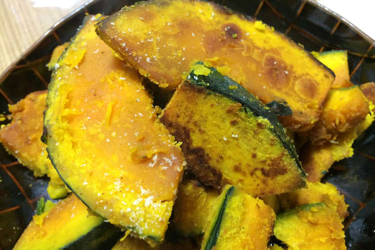 簡単 かぼちゃ フライパン焼き レシピ 作り方 By ヒロポンヌ クックパッド 簡単おいしいみんなのレシピが360万品
