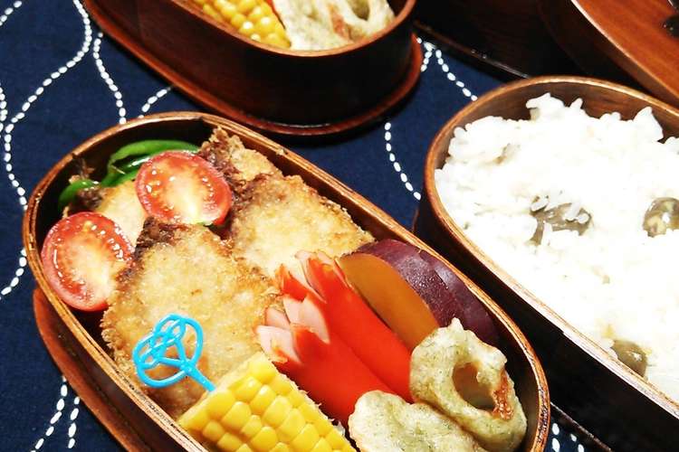 お弁当 男子高校生 98 レシピ 作り方 By ブルードルフィン クックパッド