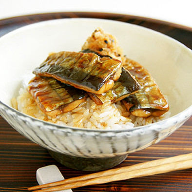 秋刀魚丼の写真
