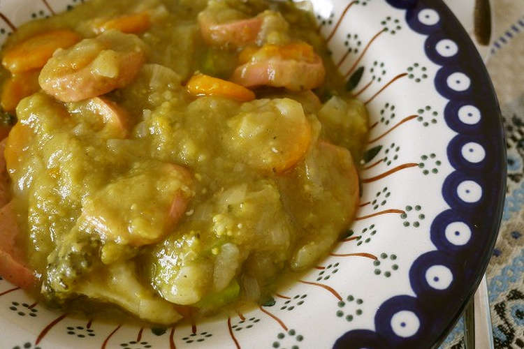 えんどう豆と野菜のスープ レシピ 作り方 By Shidayana クックパッド
