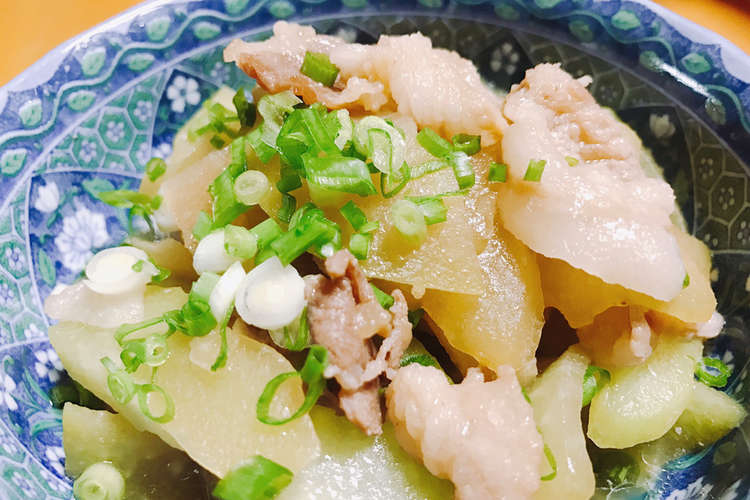 ハヤトウリと豚肉の煮物 レシピ 作り方 By Chiroko クックパッド