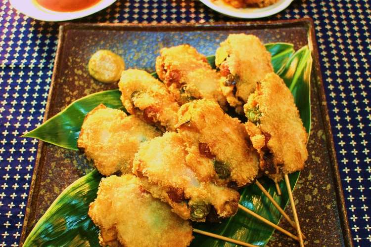 お魚のすり身で 変わり串揚げ レシピ 作り方 By Hamacat クックパッド 簡単おいしいみんなのレシピが358万品
