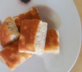 HM☆しっとりフライパンバナナケーキ