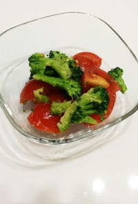トマトとブロッコリーのイタリアン小鉢