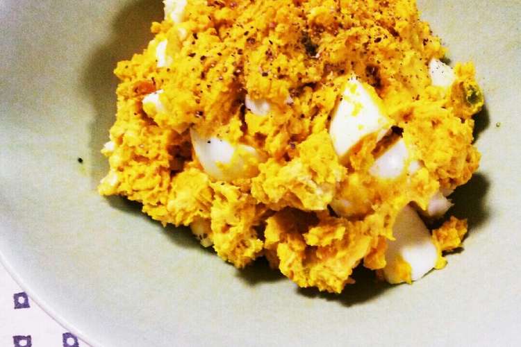 簡単 かぼちゃとゆで卵のサラダ レシピ 作り方 By チヒロロ クックパッド