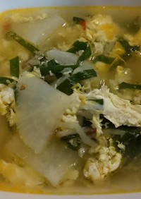 大根の中華風スープ