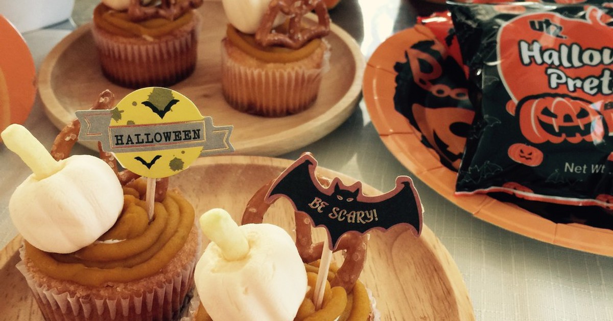 簡単ハロウィンパンプキンプチケーキ レシピ 作り方 By Nicola123 クックパッド 簡単おいしいみんなのレシピが371万品