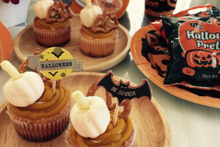 簡単ハロウィンパンプキンプチケーキ レシピ 作り方 By Nicola123 クックパッド 簡単おいしいみんなのレシピが355万品