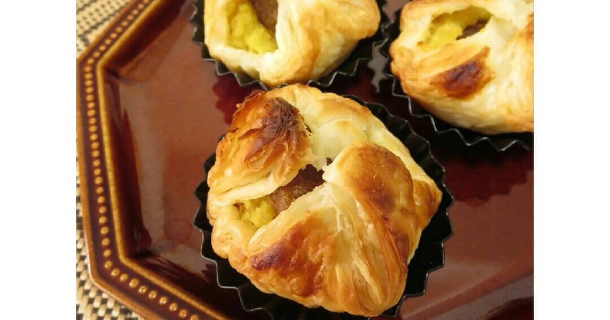 冷凍チョコレートマロンパイのレシピ