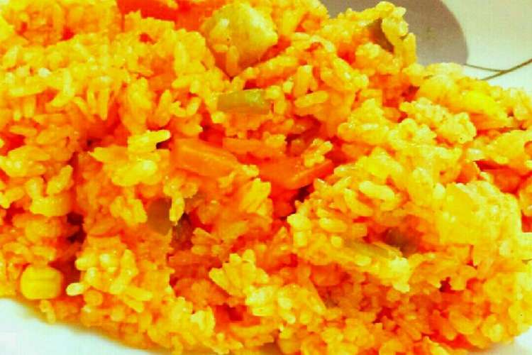 まぜご飯風で失敗無し 炊飯器チキンライス レシピ 作り方 By こけしづま クックパッド 簡単おいしいみんなのレシピが359万品