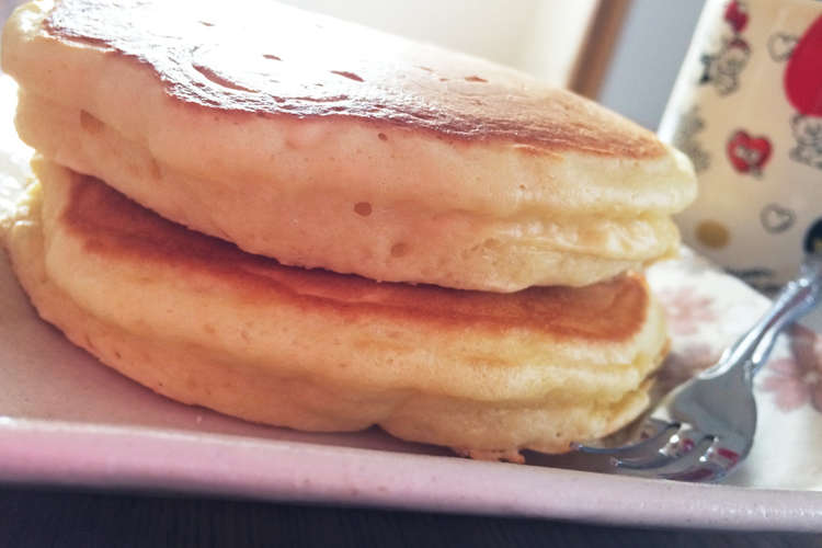 ふっくら分厚いパンケーキ レシピ 作り方 By しのみぃー クックパッド 簡単おいしいみんなのレシピが362万品