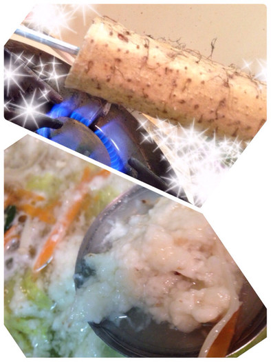 もやしと☆ヒゲ焼自然薯シャキシャキ元気鍋の写真