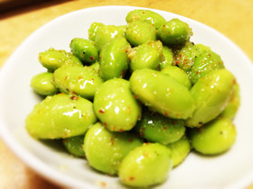 大人の味★ぺペロン枝豆★