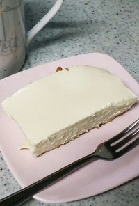糖質制限の簡単美味しいレアチーズケーキ♪