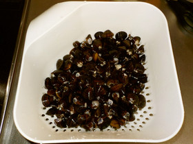味噌汁用 冷凍しじみの作り方