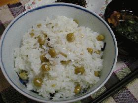 ●豆ごはん●