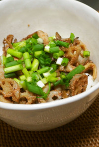 秋を感じる丼ぶり