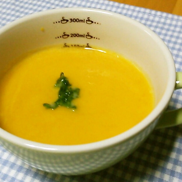 ひょうたんかぼちゃのポタージュスープ レシピ 作り方 By Ppcake クックパッド