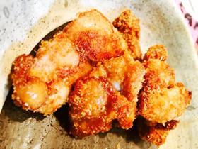 【糖質制限】おからとチーズ衣で唐揚げ♪