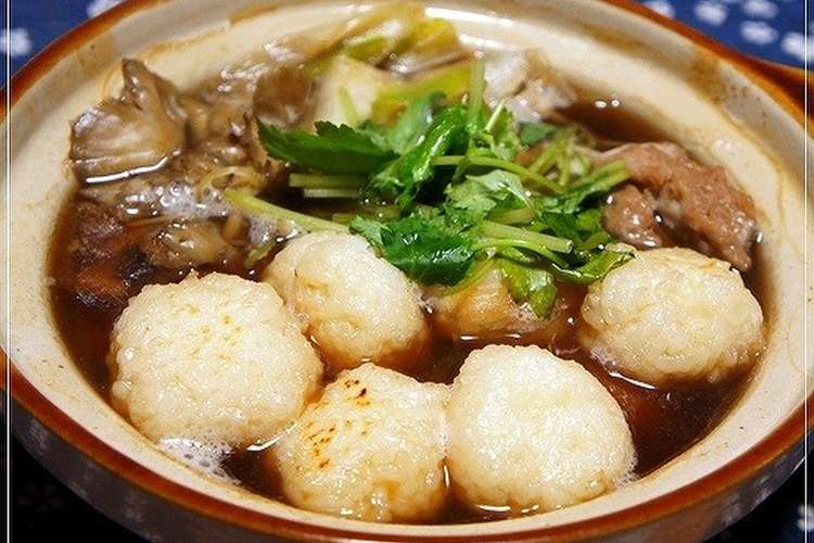 きりたんぽ鍋風 手作りだまこ餅でだまこ鍋 レシピ 作り方 By らるむ クックパッド 簡単おいしいみんなのレシピが357万品