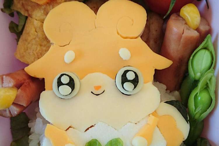 キャラ弁 ヒミツのここたま ラキたま レシピ 作り方 By Zun Ko クックパッド 簡単おいしいみんなのレシピが352万品