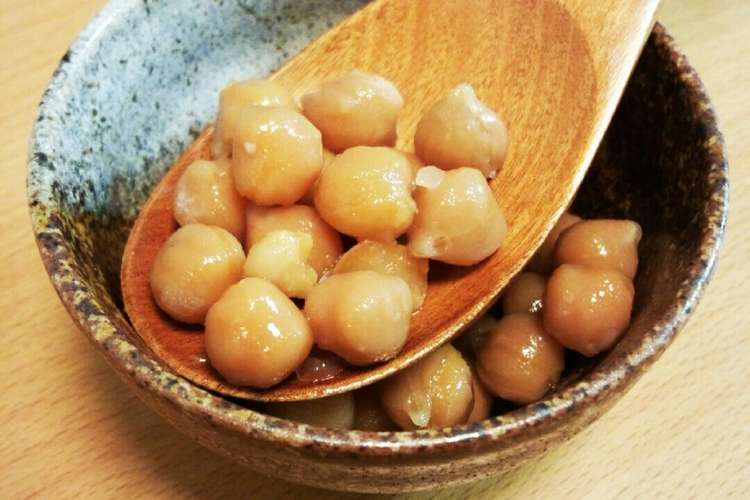 簡単 缶詰でひよこ豆の甘煮 レシピ 作り方 By シナモシナモ クックパッド 簡単おいしいみんなのレシピが352万品