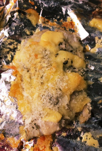 サワラのバジルマヨチーズ焼き
