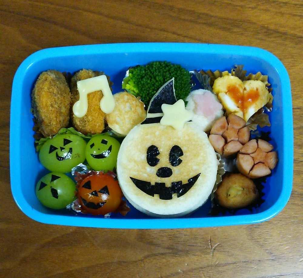 運動会や遠足に ハロウィンのかわいいキャラ弁の作り方 運動会や遠足に ハロウィンのかわいいキャラ弁の作り方