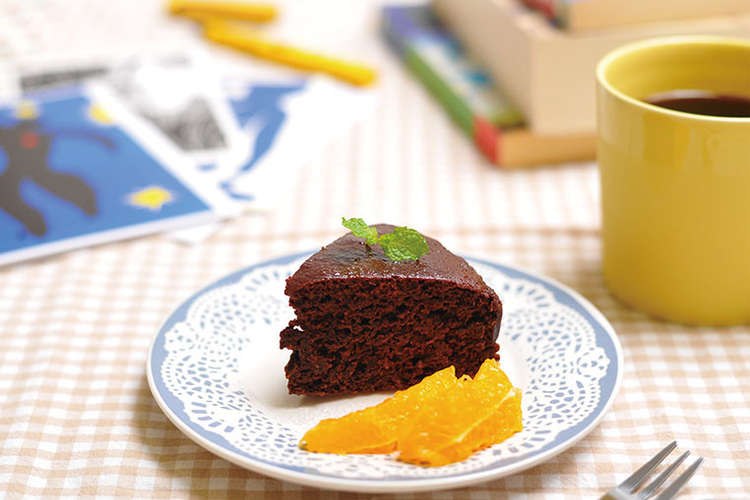 11月 おからチョコケーキオレンジ添え レシピ 作り方 By さいせいかいにいがた クックパッド 簡単おいしいみんなのレシピが363万品